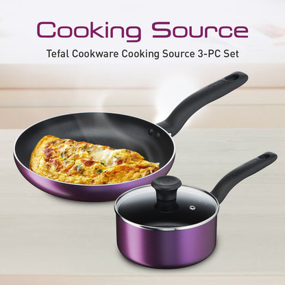 Tefal Cooking Source 3 Pcs Set (FP 24+Saucepan 18)