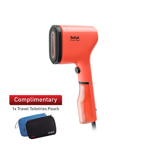 Tefal Pure Pop Garment Steamer DT2022 (Coral Red)