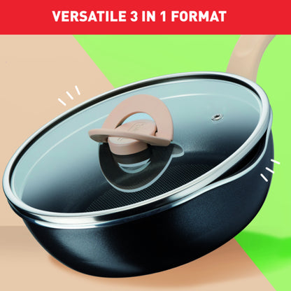 Tefal One-Pick-Pot-Pan (Yellow)