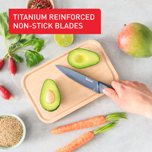 Tefal Fresh Kitchen 3 Pc Set (Santoku + Chef + Utility)