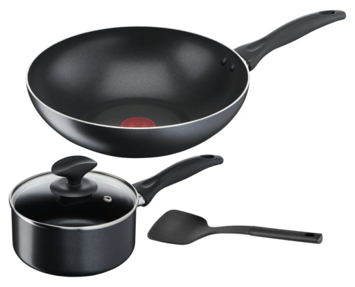 Tefal Cook & Clean 4 Pcs Set (SCP + WP + Small Spatula)