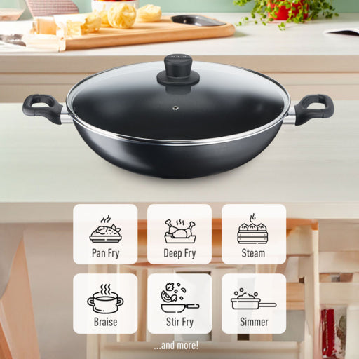 Tefal Cook Easy Wok with Lid 36cm
