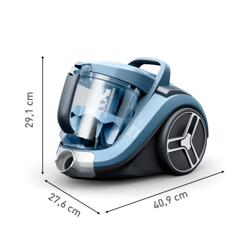 Compact Power XXL Bagless Vacuum Cleaner, Animal Kit, 900 W Max Low Consumption Motor, Advanced 3-Level Cyclonic Filtration