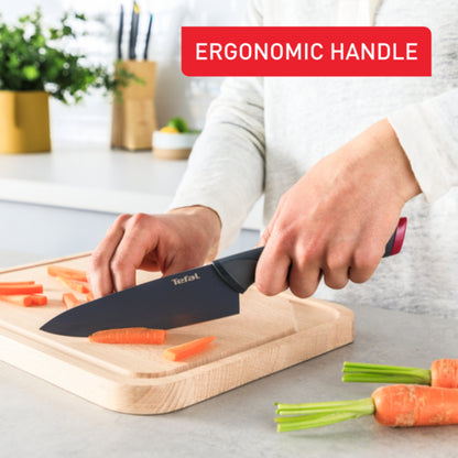 Tefal Fresh Kitchen 3 Pc Set (Santoku + Chef + Utility)