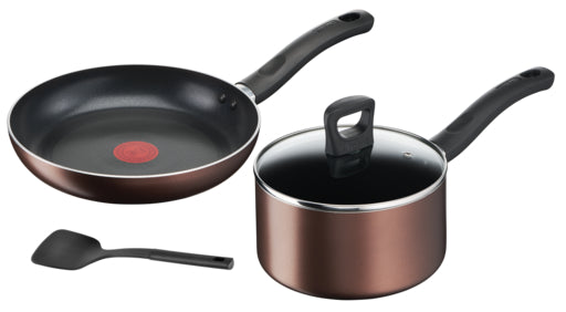 Tefal Day by Day 4-Piece Set (FP24cm+SCP18cm+Small Spatula)