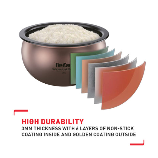 Tefal Far Infrared IH Rice Cooker 1.5L RK8868 (8 cups)