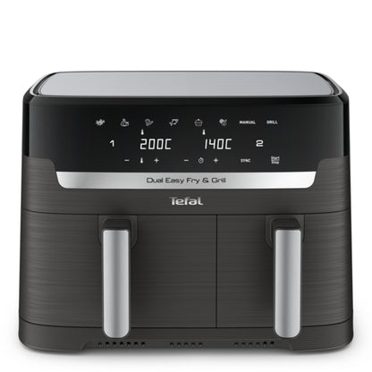 Dual Easy Fry & Grill Air fryer 8.3 L / 2.2kg Coal Grey