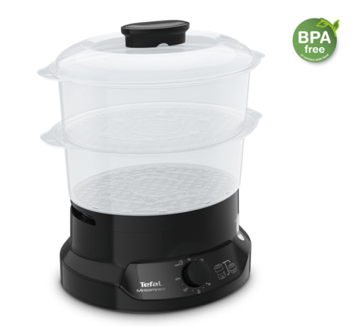 Tefal Minicompact Steamer (BPA Free) VC1398