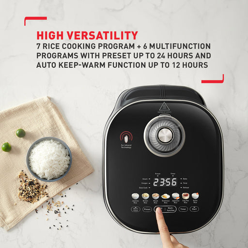 Tefal Far Infrared IH Rice Cooker 1.5L RK8868 (8 cups)