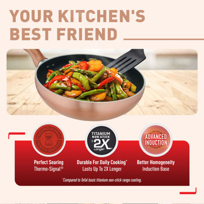 Tefal Cook & Shine Wokpan 24cm