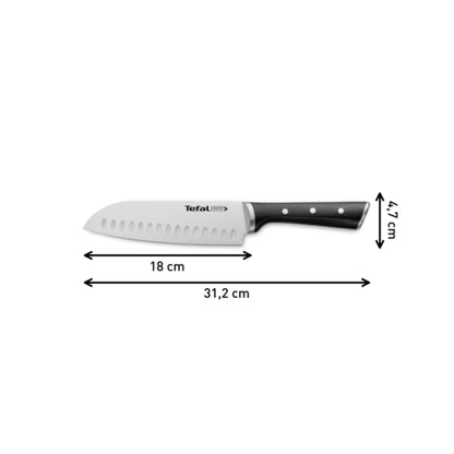 Ice Force, Santoku Knife 18 cm, Superior Long-Lasting Sharpness