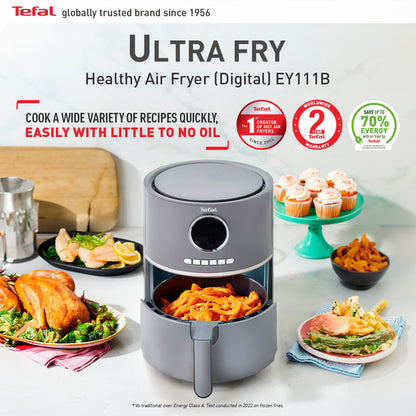 Tefal Ultra Fry Healthy Air Fryer 4.2L EY111B