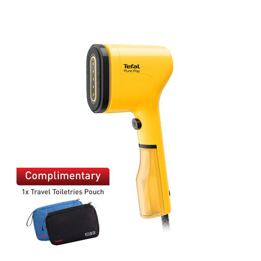 Tefal Pure Pop Garment Steamer DT2026 (Sunshine Yellow)