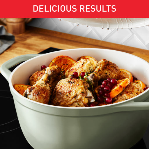 Tefal Air Stewpot 20cm W/Lid (Lichen)