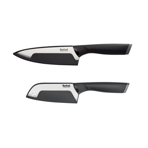 Tefal Comfort Knives 2 Pcs Set (Santoku 12cm + Chef Knife 15cm)