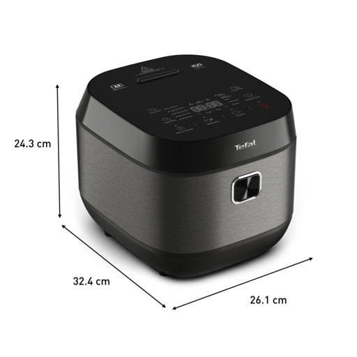 Tefal Delirice Plus Fuzzy Logic Rice Cooker 1.8L RK776B (10 cups)