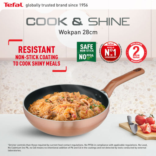 Tefal Cook & Shine Wokpan 28cm