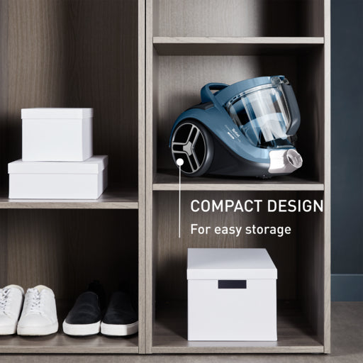 Compact Power XXL Bagless Vacuum Cleaner, Animal Kit, 900 W Max Low Consumption Motor, Advanced 3-Level Cyclonic Filtration