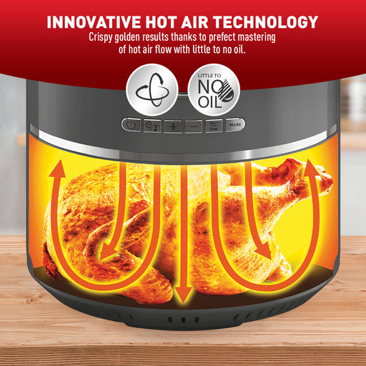 Tefal Ultra Fry Healthy Air Fryer 4.2L EY111B