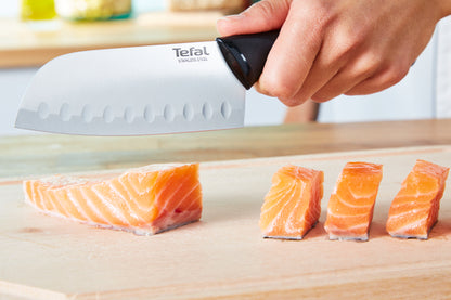 Tefal Comfort Knives 2 Pcs Set (Santoku 12cm + Chef Knife 15cm)