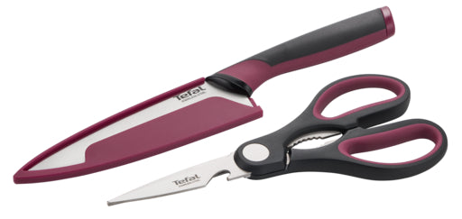 Tefal Comfort 2pcs Set (Comfort Knife + Scissors)