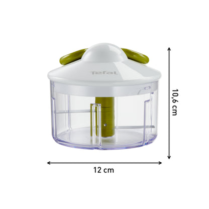 Tefal 5" Manual Chopper 500ml (White & Green) (Euro Ver)