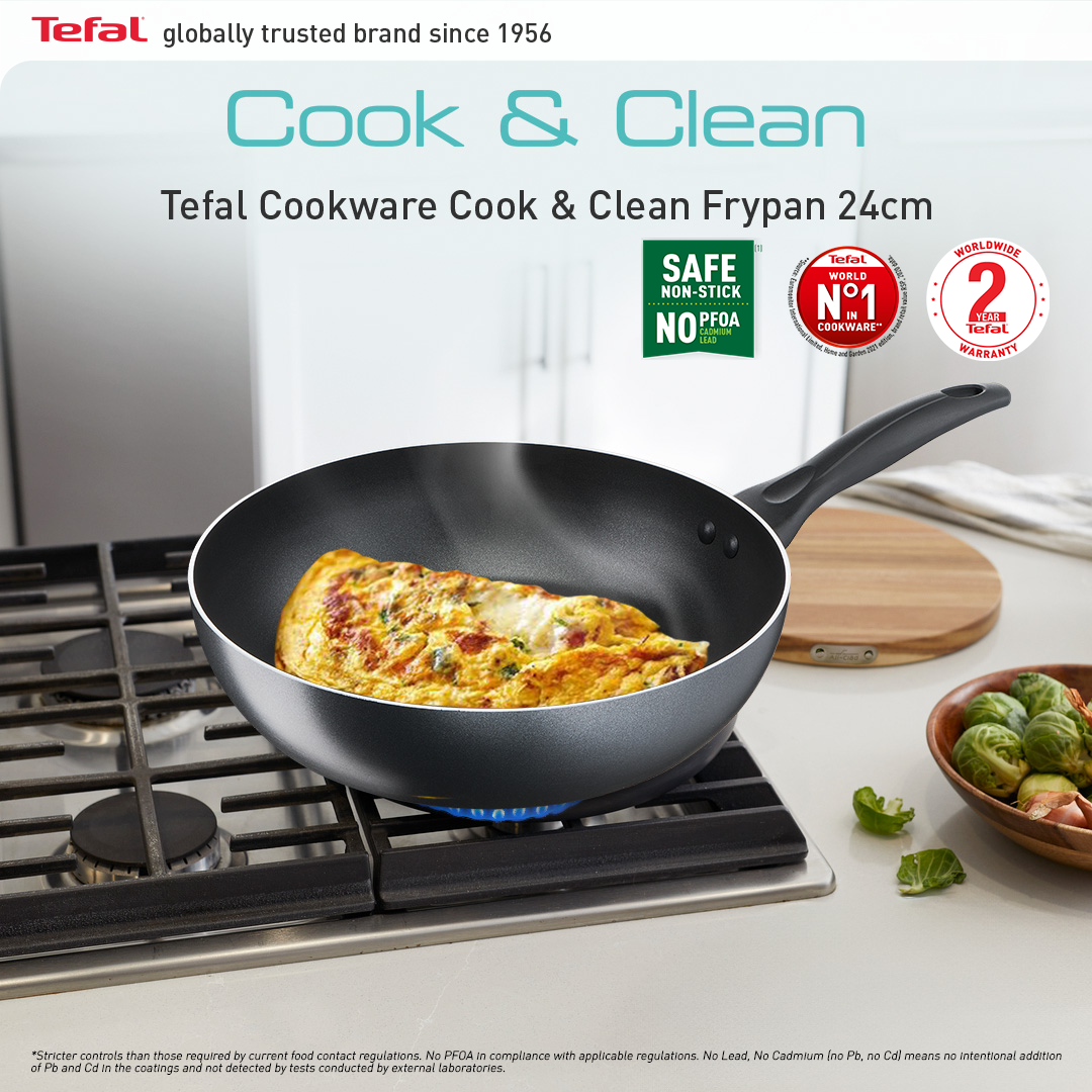 Tefal Cook & Clean Frypan 24cm