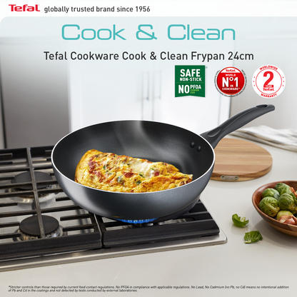 Tefal Cook & Clean Frypan 24cm
