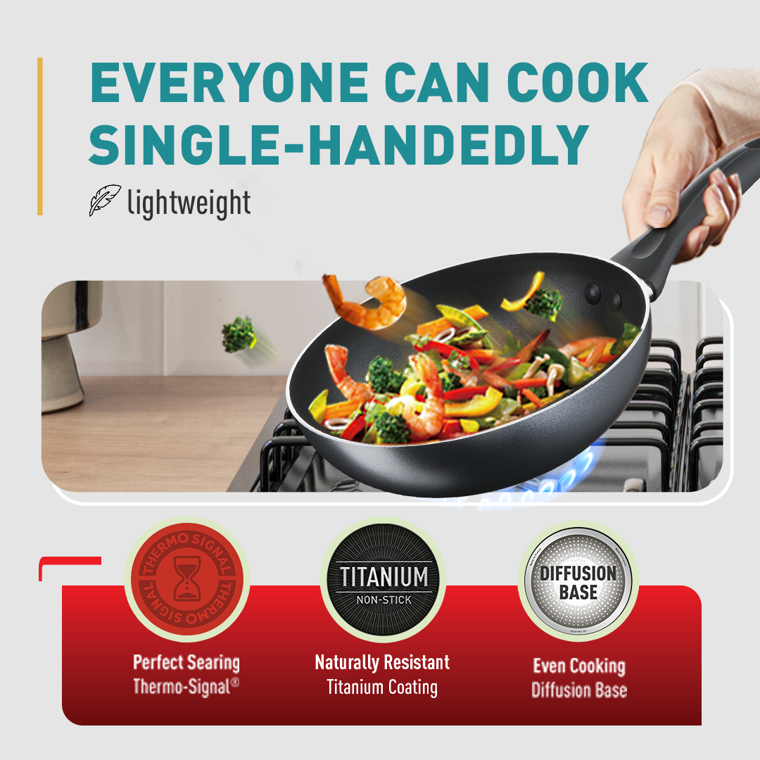 Tefal Cook & Clean Frypan 24cm
