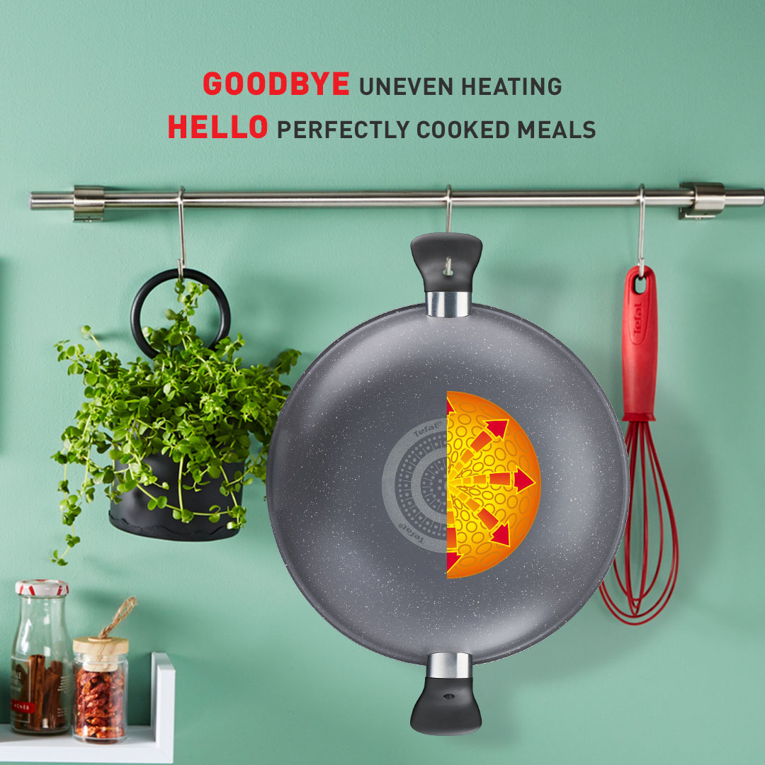 Tefal Cookware Natura Wok 34cm W/Lid