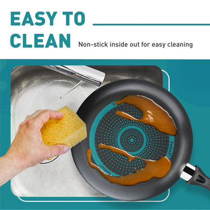 Tefal Cook & Clean 4 Pcs Set (SCP + WP + Small Spatula)