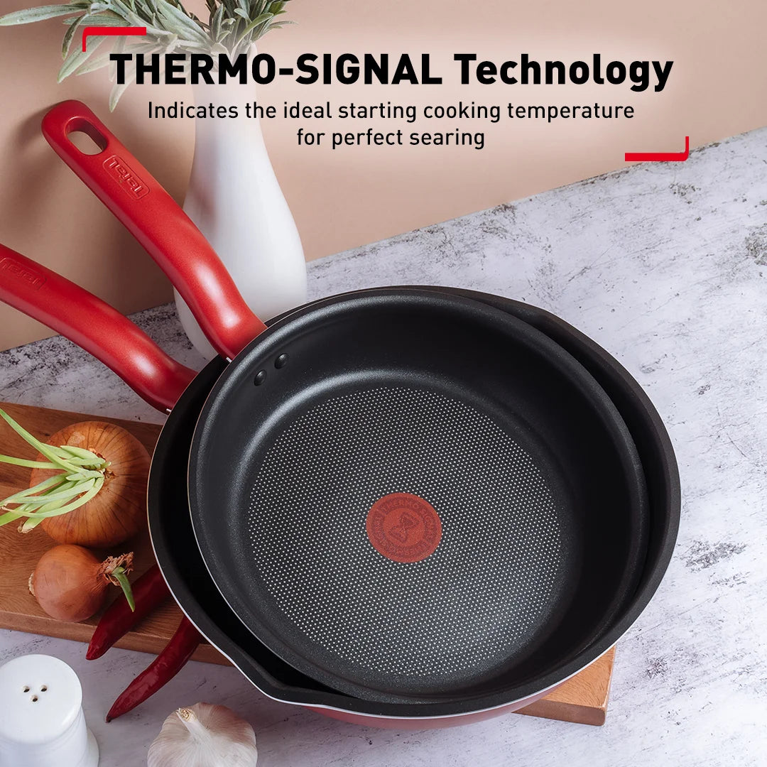 Tefal So Chef 4-Piece Set (SCP18 + DFP24 + Small Spatula)
