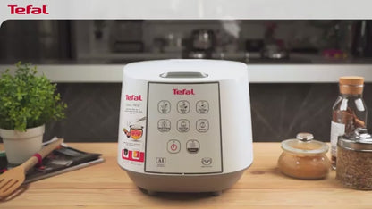Tefal Easy Rice Fuzzy Logic Rice Cooker 1.8L RK7321 (10 Cups)