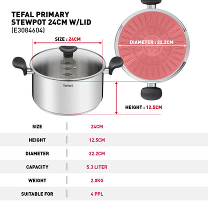 Tefal Primary Stewpot with lid 24cm