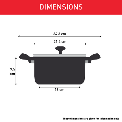 Tefal Cookware Blossom Stewpot 20cm w/lid (Beige)