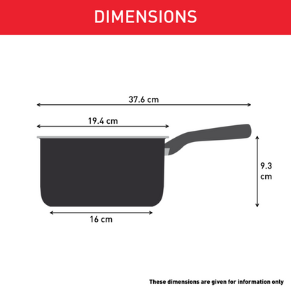 Tefal Cookware Blossom Saucepan 18cm w/lid (Beige)