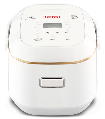 Tefal Mini Spherical Fuzzy Logic Rice Cooker 0.7L RK6011 (4 cups)