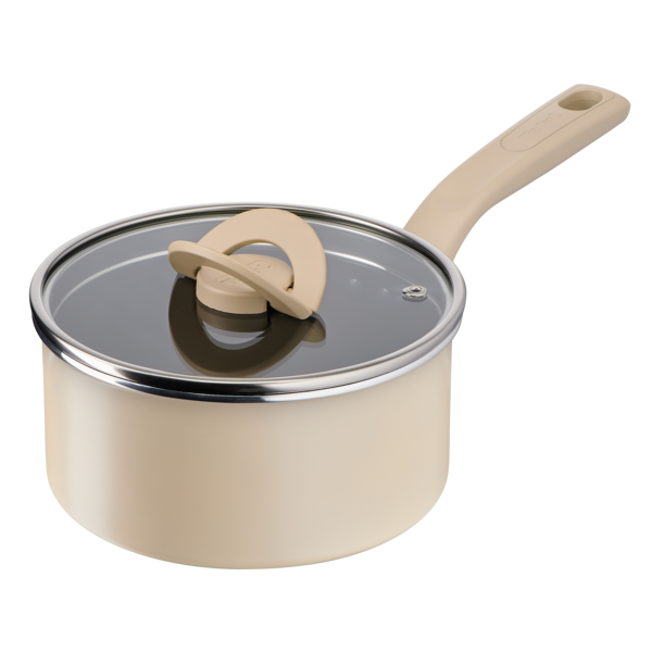 Tefal Cookware Blossom Saucepan 18cm w/lid (Beige)