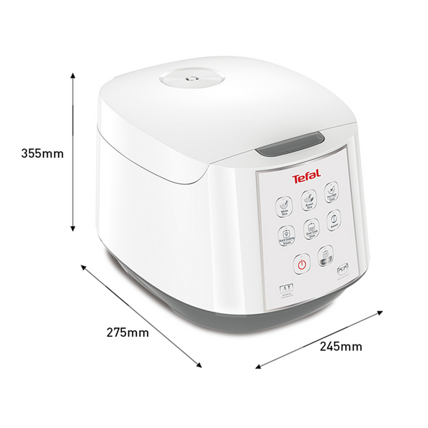 Tefal Easy Rice Fuzzy Logic Rice Cooker 1.8L RK7321 (10 Cups)