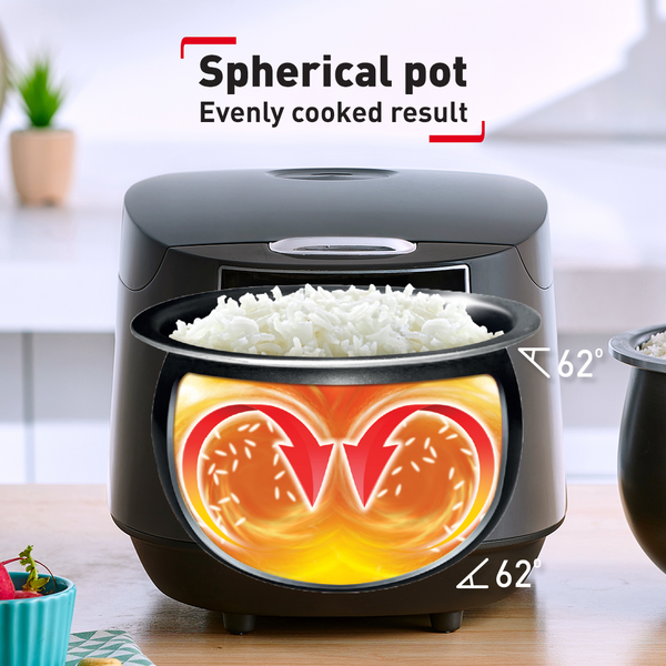 Tefal Easy Rice Fuzzy Plus Logic Rice Cooker 1.8L RK736B (10 cups)