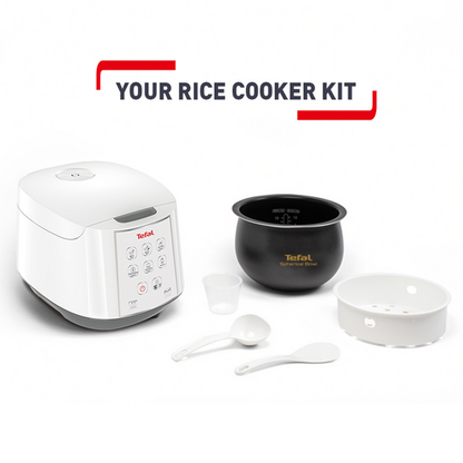 Tefal Easy Rice Fuzzy Logic Rice Cooker 1.8L RK7321 (10 Cups)