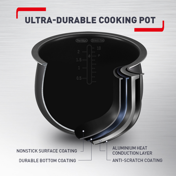 Tefal Easy Rice Fuzzy Logic Rice Cooker 1.8L RK7321 (10 Cups)