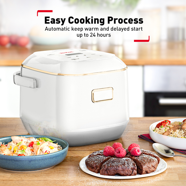 Tefal Mini Spherical Fuzzy Logic Rice Cooker 0.7L RK6011 (4 cups)