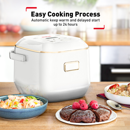 Tefal Mini Spherical Fuzzy Logic Rice Cooker 0.7L RK6011 (4 cups)
