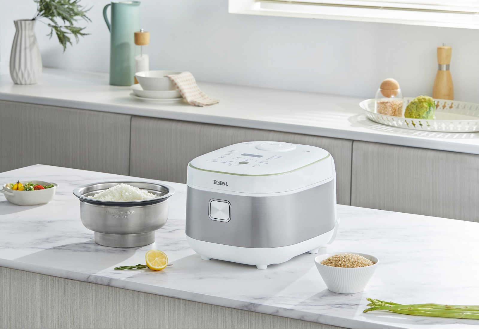 Tefal stainless steel shop rice cooker