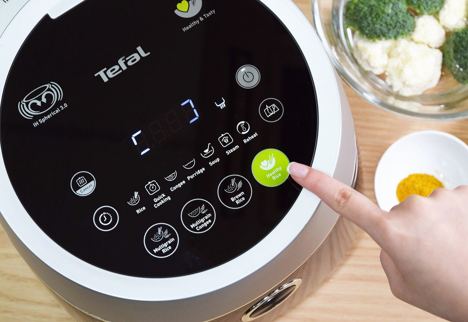 Tefal stainless best sale steel rice cooker